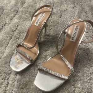 Steve Madden Noelle Rhinestone Heels